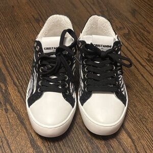 Cristanini Zebra Print Women's Sneakers